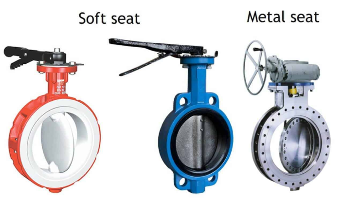 Metal Seated Butterfly Valve and Soft Seated Butterfly Valve