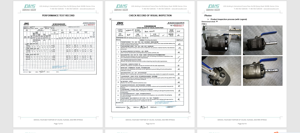 ASME B16.34, DN50 PN160 3 Pieces Floating Ball Valve, F NPT Connection, Lever, Body A105