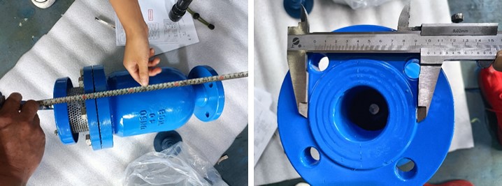 DN50 PN40 Air Release Valve, RF Connection, Body WCB, AWWA M51