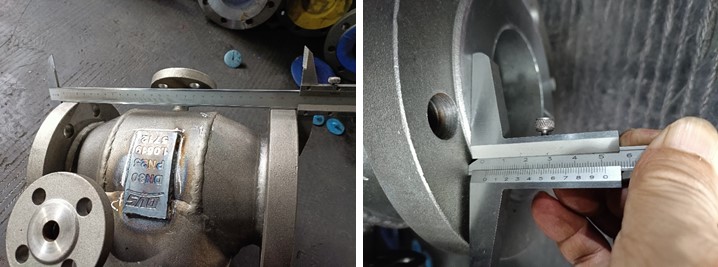 DN80 PN25 Cast Steel Gate Valve, Body 1.0619, EN1984, Handwheel
