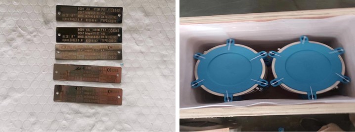 A995 4A Dual Plate Wafer Check Valve