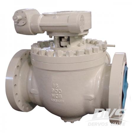 Top Entry Ball Valve WCB Gearbox