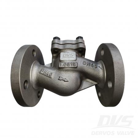 Body 1.0619, DN40 PN40 Lift Check Valve, EN1092-1 B1