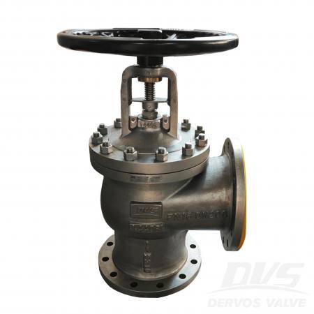 DN200 PN16 Bellow Seal Globe Valve, RF, Body 1.4408