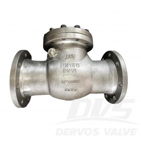 صمام فحص متأرجح DN150 PN16 GP240GH EN1092-1 B