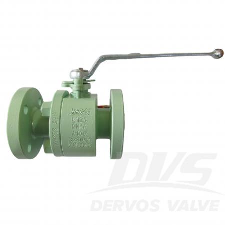 صمام الكرة العائمة المطروق DN25 PN16 ASTM A105 ISO 17292