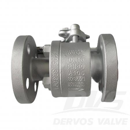 صمام الكرة العائمة المطروق DN15 PN40 ASTM A105 ISO 17292