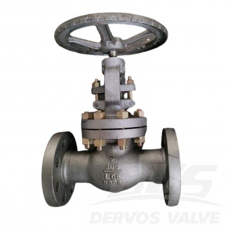 صمام كروي من الفولاذ المصبوب مقاس 2 بوصة ووزن 300 رطل LCB API623 RF