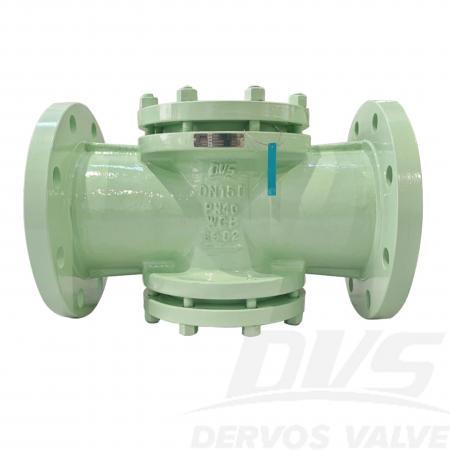 زجاج رؤية مستقيم DN150 PN40، ذو حافة EN1092-1 النوع B، جسم WCB