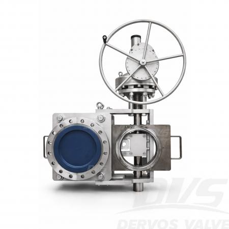 صمام انزلاقي مغلق من قطعة واحدة مطروقة، DN400 PN40، EN12516-1/2 RF