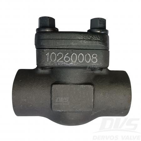 صمام عدم رجوع رافع من الفولاذ المطروق 1“ 800LB LF2 API 602