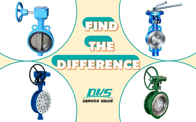 Differences of Four Common Butterfly Valve