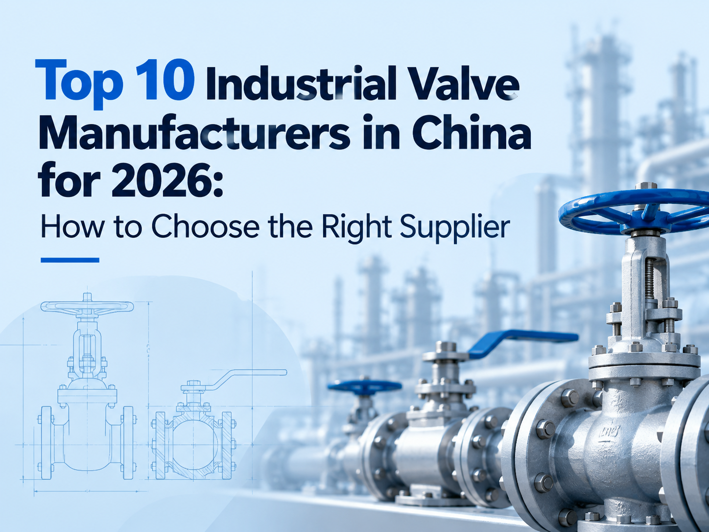 Top 10 Industrial Valve Manufacturers in China for 2026: How to Choose the Right Supplier